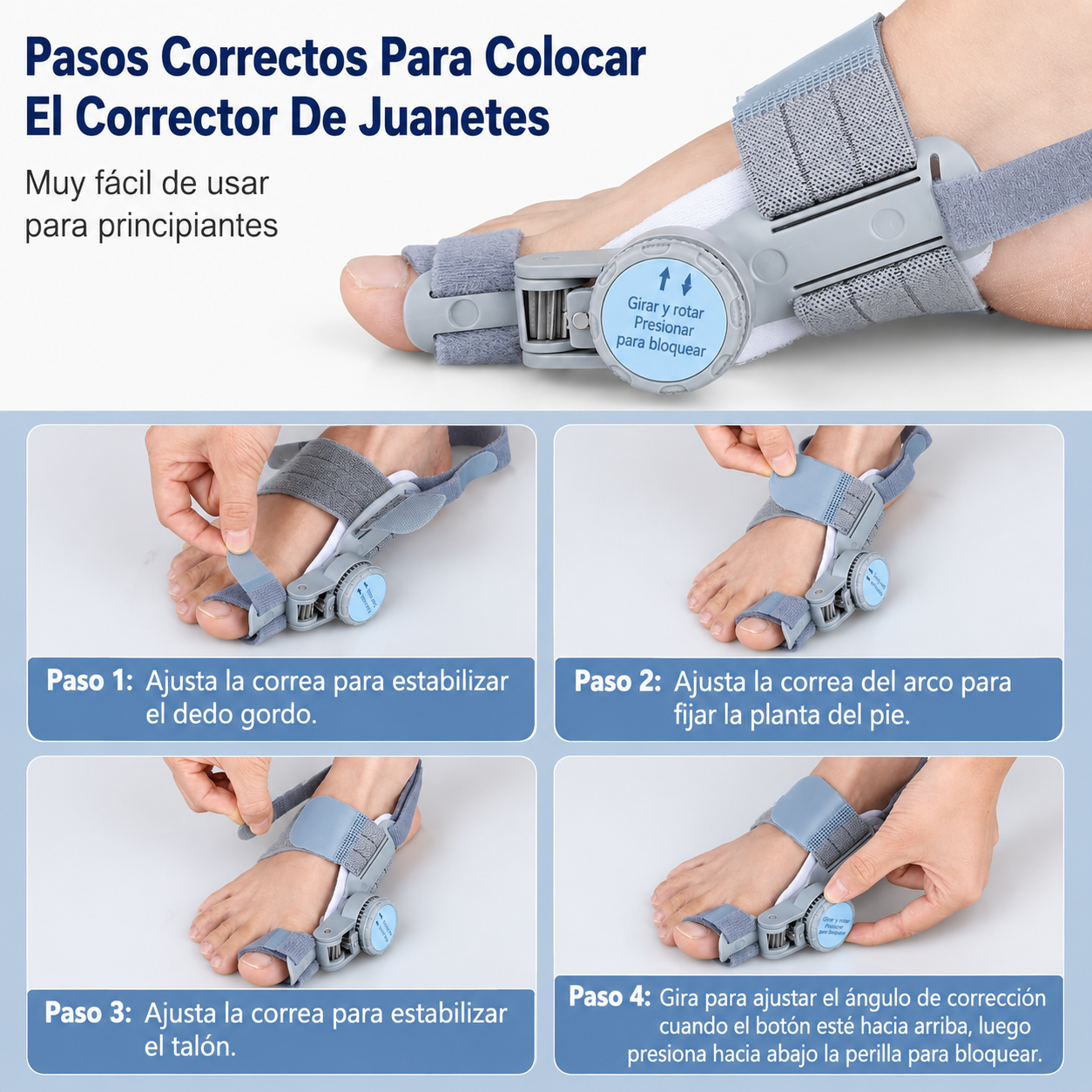 Corrector de Juanetes Ortopédico